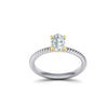 varitsa-jewellers - 0.65ct Oval Cut Diamond Solitaire Gold Engagement Ring - 02CG12